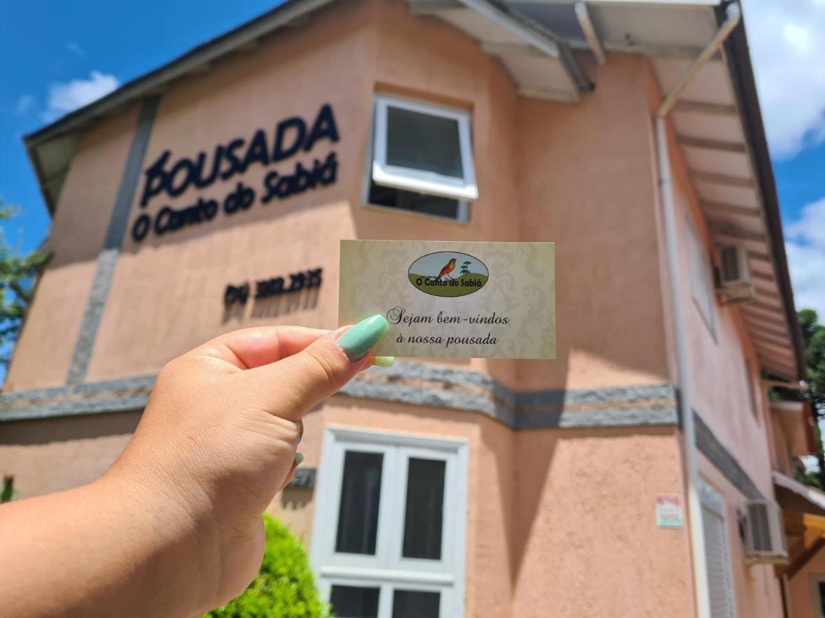 Pousada O Canto Do Sabia Canela Exteriér fotografie